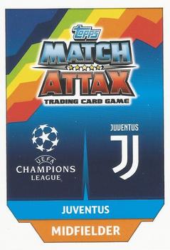 2017-18 Topps Match Attax UEFA Champions League #370 Claudio Marchisio Back