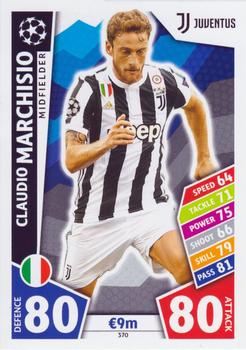2017-18 Topps Match Attax UEFA Champions League #370 Claudio Marchisio Front