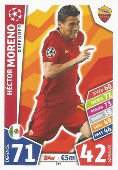 2017-18 Topps Match Attax UEFA Champions League #384 Héctor Moreno Front