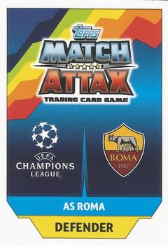 2017-18 Topps Match Attax UEFA Champions League #385 Bruno Peres Back