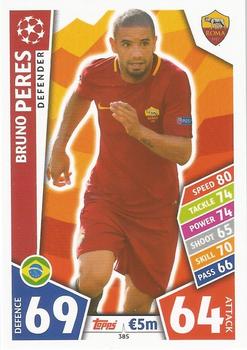 2017-18 Topps Match Attax UEFA Champions League #385 Bruno Peres Front