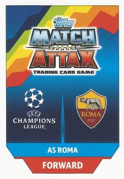 2017-18 Topps Match Attax UEFA Champions League #394 Stephan El Shaarawy Back