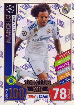 2017-18 Topps Match Attax UEFA Champions League #421 Marcelo Front
