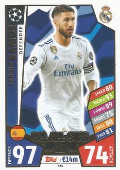 2017-18 Topps Match Attax UEFA Champions League #434 Sergio Ramos Front