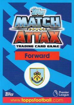 2017-18 Topps Match Attax Premier League #70 Ashley Barnes Back