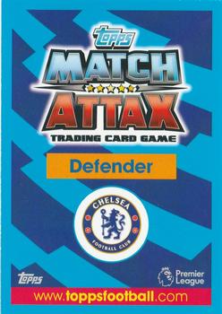 2017-18 Topps Match Attax Premier League #76 Marcos Alonso Back