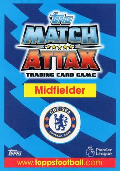 2017-18 Topps Match Attax Premier League #83 Victor Moses Back