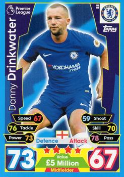 2017-18 Topps Match Attax Premier League #88 Danny Drinkwater Front
