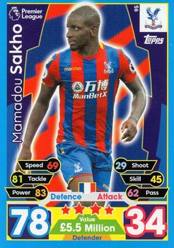 2017-18 Topps Match Attax Premier League #95 Mamadou Sakho Front
