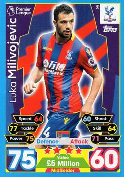 2017-18 Topps Match Attax Premier League #99 Luka Milivojevic Front