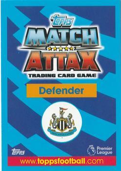 2017-18 Topps Match Attax Premier League #221 DeAndre Yedlin Back