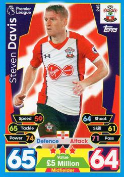 2017-18 Topps Match Attax Premier League #245 Steven Davis Front
