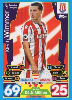 2017-18 Topps Match Attax Premier League #258 Kevin Wimmer Front