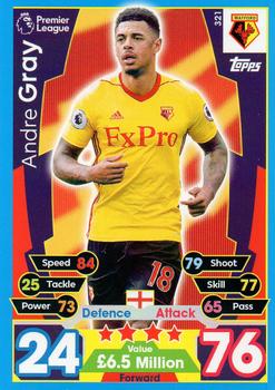 2017-18 Topps Match Attax Premier League #321 Andre Gray Front