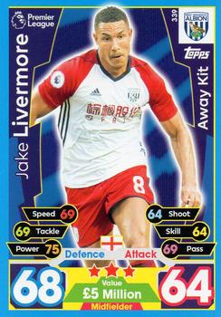 2017-18 Topps Match Attax Premier League #339 Jake Livermore Front