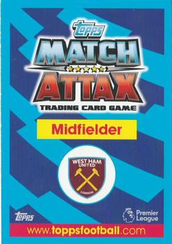2017-18 Topps Match Attax Premier League #355 Michail Antonio Back