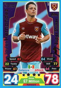 2017-18 Topps Match Attax Premier League #357 Javier Hernandez Front