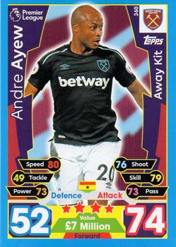 2017-18 Topps Match Attax Premier League #360 Andre Ayew Front