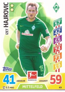 2017-18 Topps Match Attax Bundesliga #49 Izet Hajrovic Front