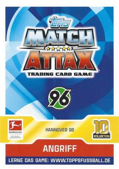 2017-18 Topps Match Attax Bundesliga #144 Martin Harnik Back
