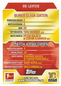 2017-18 Topps Match Attax Bundesliga #181 Clubkarte Back