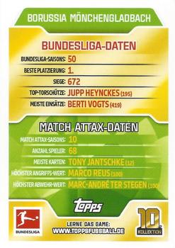 2017-18 Topps Match Attax Bundesliga #235 Clubkarte Back