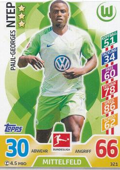 2017-18 Topps Match Attax Bundesliga #321 Paul-Georges Ntep Front