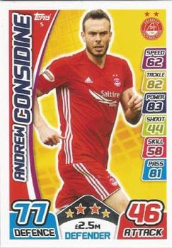2017-18 Topps Match Attax SPFL #5 Andrew Considine Front