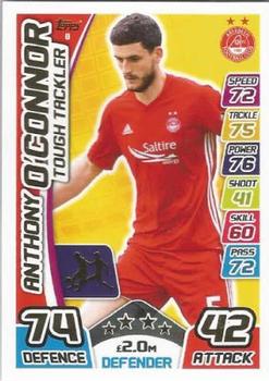 2017-18 Topps Match Attax SPFL #8 Anthony O'Connor Front