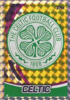 2017-18 Topps Match Attax SPFL #19 Celtic Club Badge Front