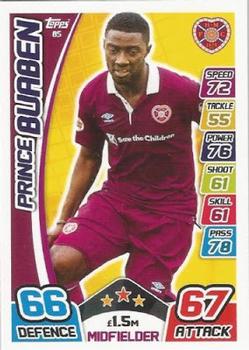 2017-18 Topps Match Attax SPFL #85 Prince Buaben Front
