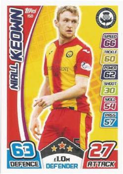 2017-18 Topps Match Attax SPFL #150 Niall Keown Front