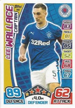2017-18 Topps Match Attax SPFL #166 Lee Wallace Front