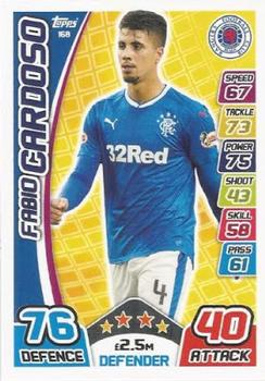 2017-18 Topps Match Attax SPFL #168 Fabio Cardoso Front