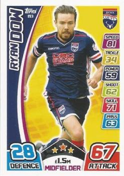 2017-18 Topps Match Attax SPFL #193 Ryan Dow Front