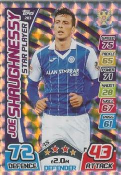 2017-18 Topps Match Attax SPFL #203 Joe Shaughnessy Front