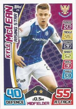 2017-18 Topps Match Attax SPFL #211 Kyle McClean Front