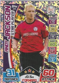 2017-18 Topps Match Attax SPFL #225 Andy Jackson Front