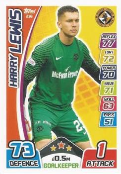 2017-18 Topps Match Attax SPFL #236 Harry Lewis Front