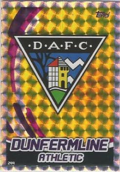 2017-18 Topps Match Attax SPFL #244 Dunfermline Athletic Club Badge Front