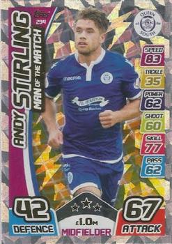 2017-18 Topps Match Attax SPFL #294 Andy Stirling Front