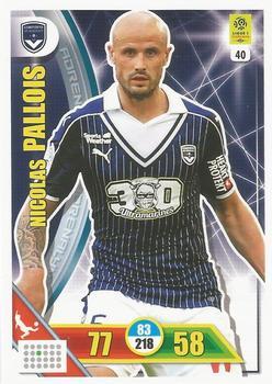 2017-18 Panini Adrenalyn XL Ligue 1 #40 Nicolas Pallois Front