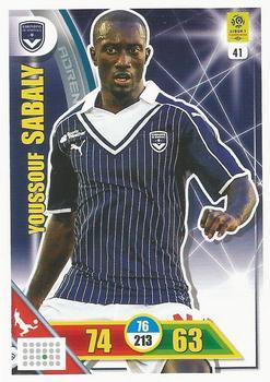 2017-18 Panini Adrenalyn XL Ligue 1 #41 Youssouf Sabaly Front