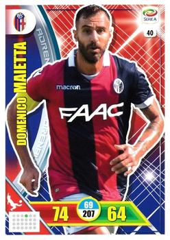 2017-18 Panini Adrenalyn XL Calciatori #40 Domenico Maietta Front