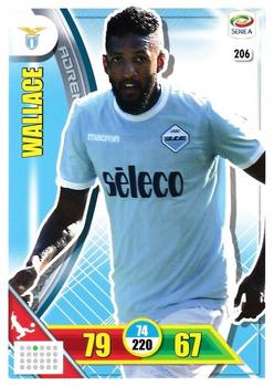 2017-18 Panini Adrenalyn XL Calciatori #206 Wallace Front