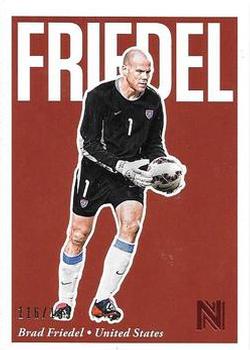 2017 Panini Nobility - Red #8 Brad Friedel Front