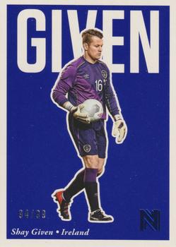 2017 Panini Nobility - Blue #13 Shay Given Front