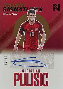 2017 Panini Nobility - Iconic Signatures Bronze #IS-CP Christian Pulisic Front