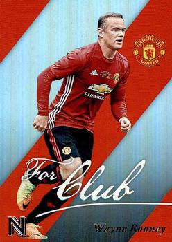 2017 Panini Nobility - For Club And Country #4A Wayne Rooney Front
