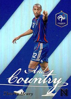 2017 Panini Nobility - For Club And Country #7B Thierry Henry Front
